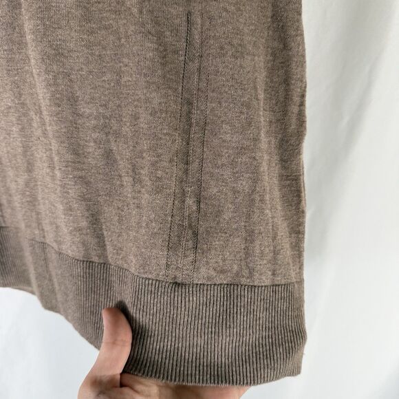 Banana Republic Tank Top Womens XS Brown Knit Sleeveless Round Neck Cotton Blend - Picture 4 of 9